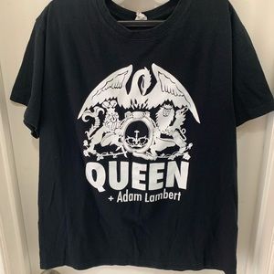 Queen Adam Lambert band shirt size Medium
